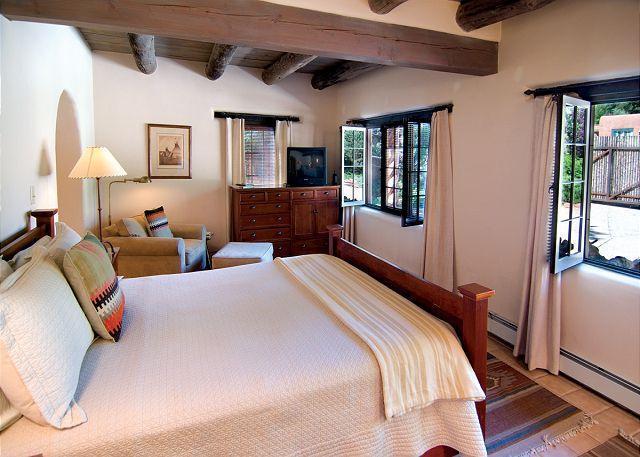 Garcia Street Adobe Villa Santa Fe Buitenkant foto